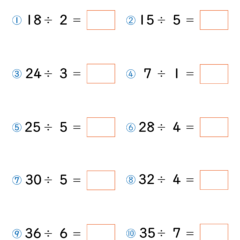 割り算 あまりなし 小学3年生 3 算数プリント 練習問題 無料プリント教材 おうち学習キッズ